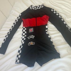 Racecar onesie